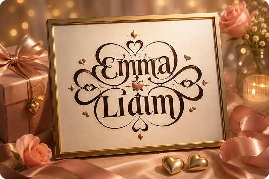 free ambigram generator for two names and word pairs