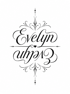 memorial name ambigram tattoo design