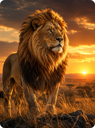photorealistic animal generator prompt example