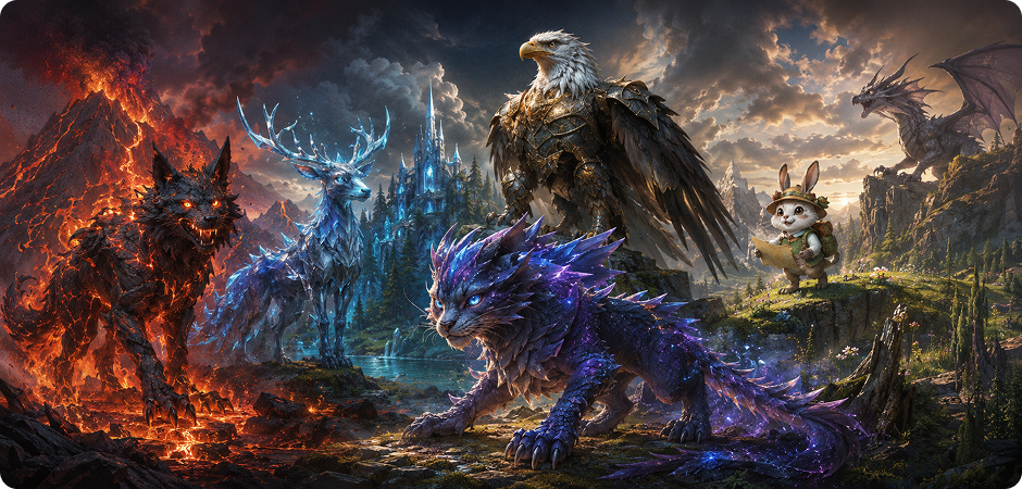 ai fantasy animal generator for game design
