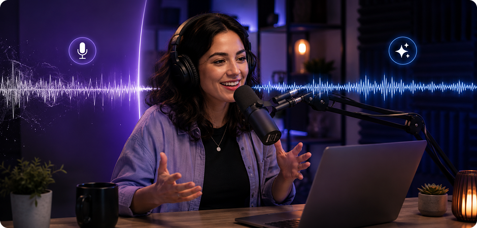 podcast audio enhancer for clearer voice recordings