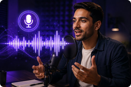 enhance voice and speech clarity with AI audio enhancer