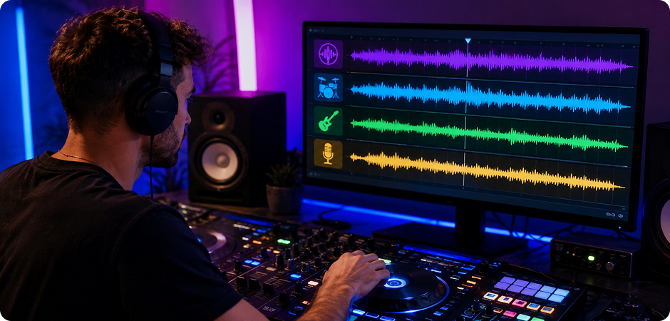 use background music extractor for music producers and djs
