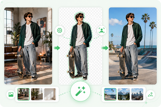 ai cutout with clean edges