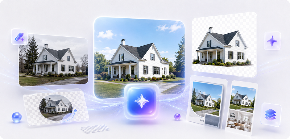 background eraser for real estate listings
