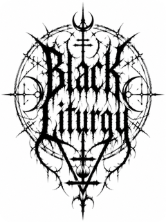 occult black metal ritual circle logo
