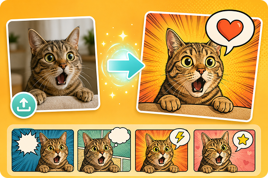 add speech bubble to photo for memes and comics