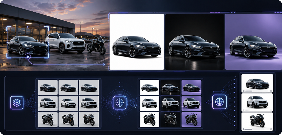 vehicle listing background color changer