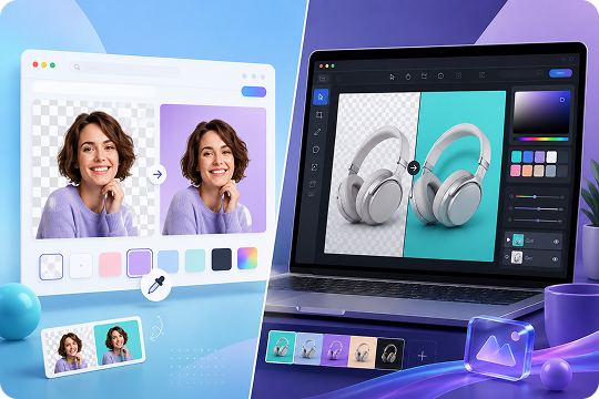 online and desktop background color changer