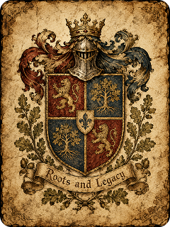 antique parchment heraldry