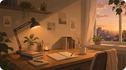 aesthetic lo-fi discord banner