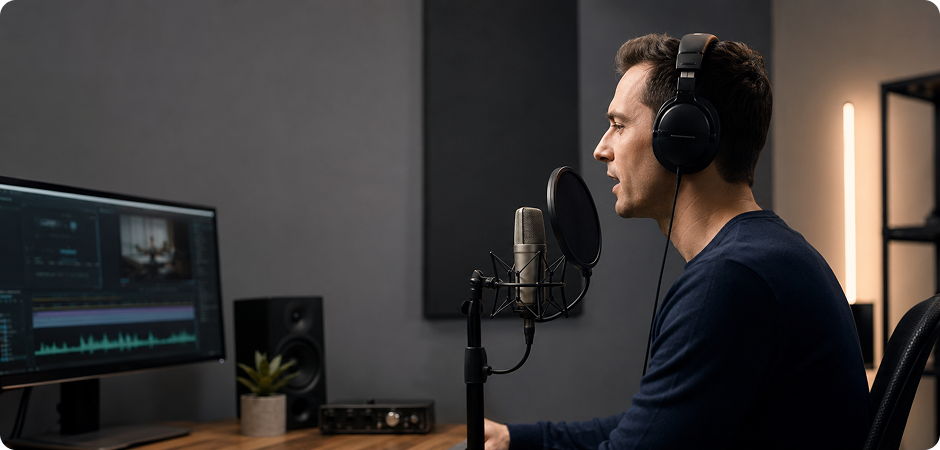 voice echo remover for narration and training videos