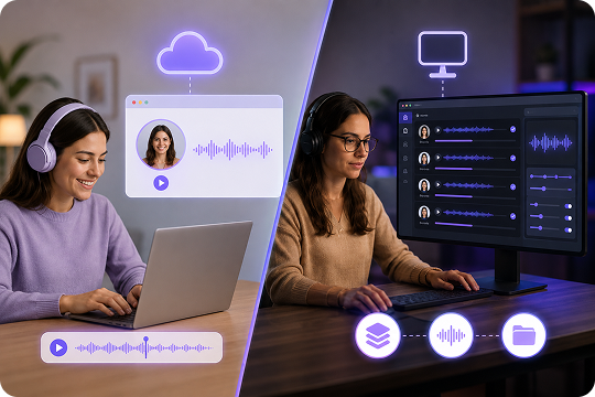 free online female voice generator and desktop app