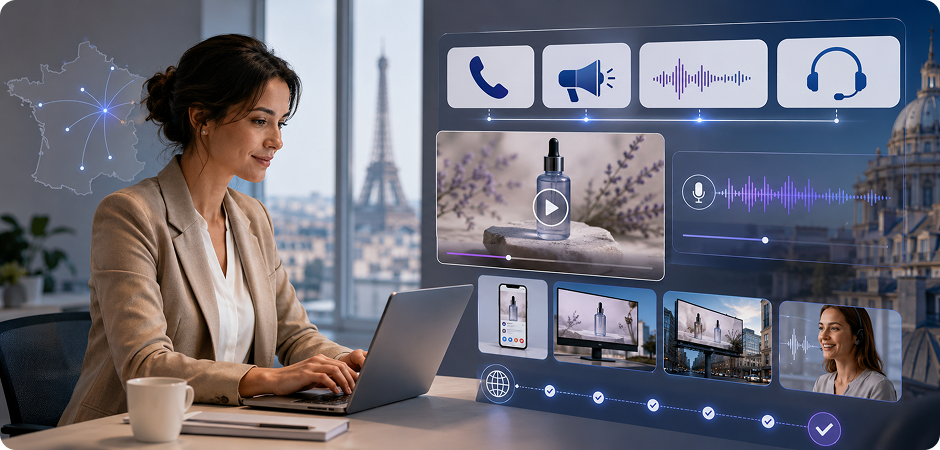french voice generator for marketing