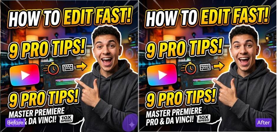 clean up gemini images for social media and thumbnails