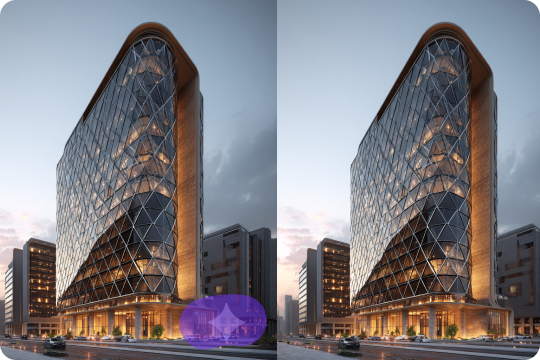 ai detect and manual brush for better control