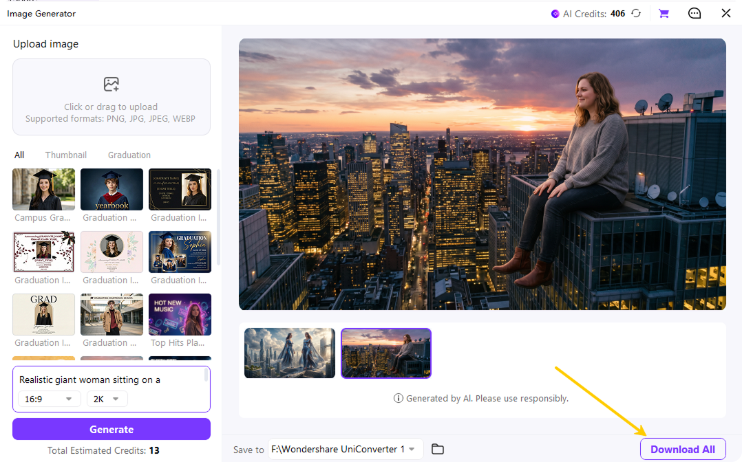 generate and download giantess ai art
