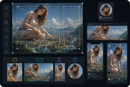 flexible aspect ratio for giantess art
