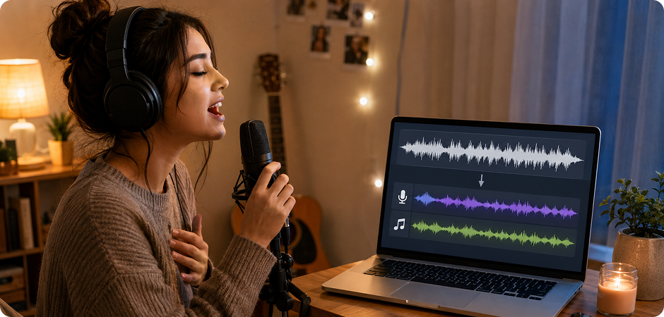 song instrumental remover for karaoke tracks