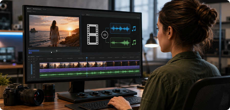 remove instrumental from video files like mp4 mov and mkv