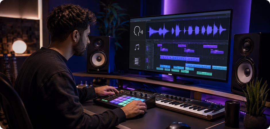 isolate vocals for sampling and music production