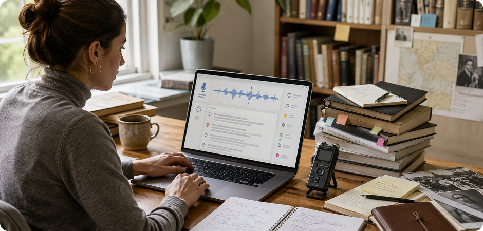 interview transcription for academic research