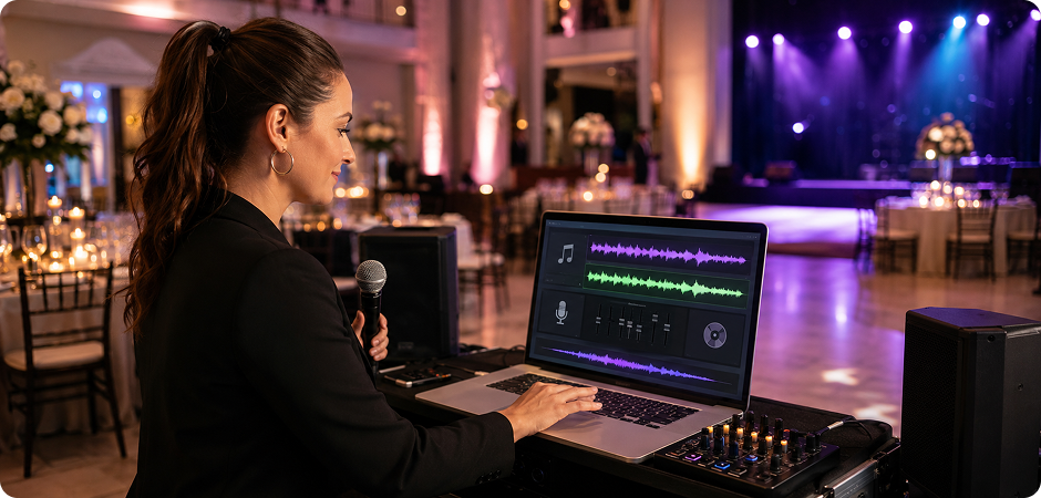 convert music to karaoke for weddings bars and corporate events