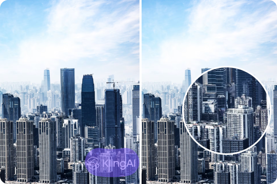 remove kling watermark without blur