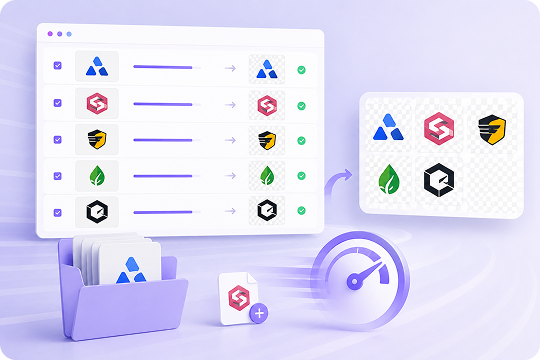 batch process logos