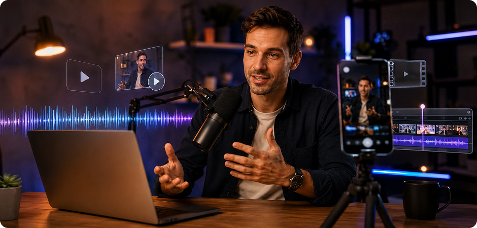 male voice over for youtube and tiktok