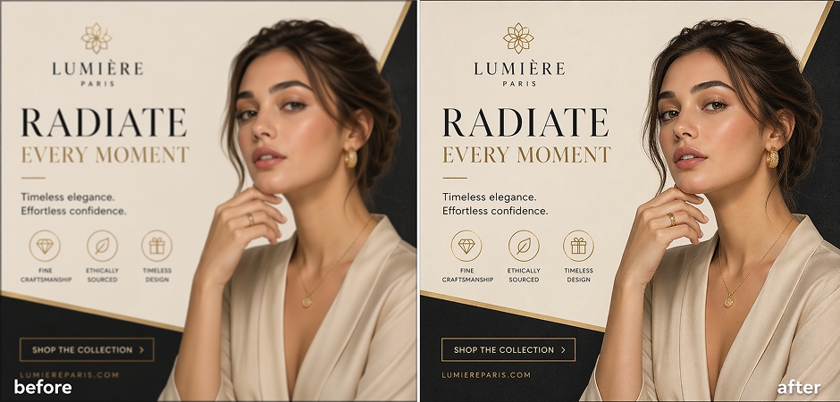 build cleaner marketing creatives from ai assets