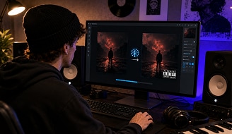parental advisory album cover maker