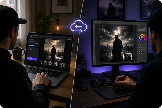 create parental advisory album covers online or on desktop