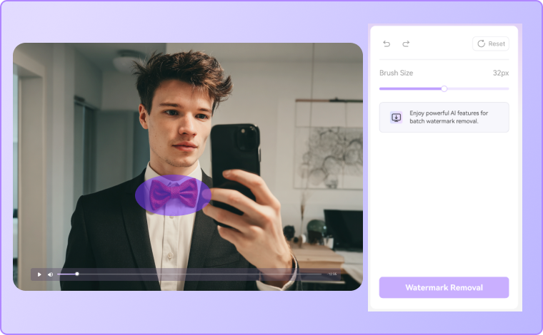 select the object to remove online