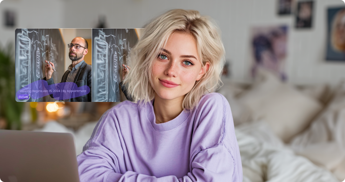 remove unwanted elements from tutorials and online course videos