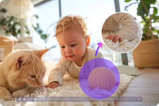 remove object from video without heavy blur