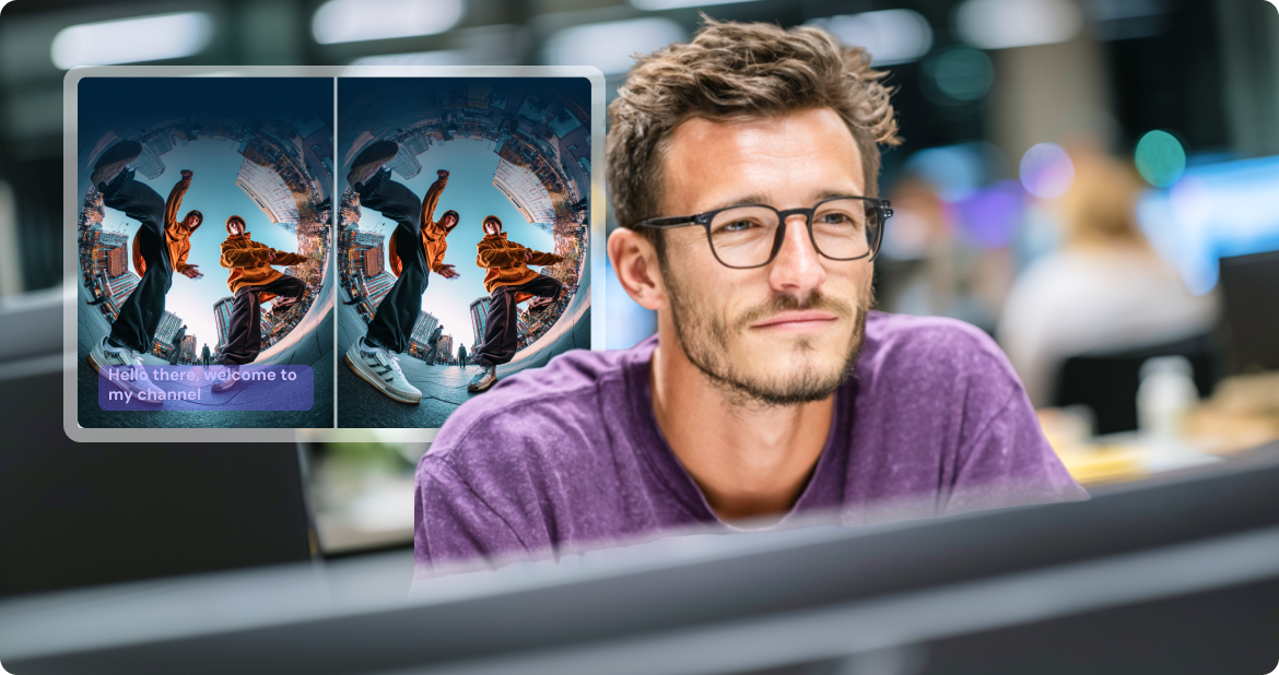 remove subtitles and captions for new language version