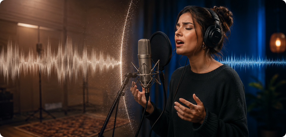 vocal reverb remover for voiceovers singing and narration