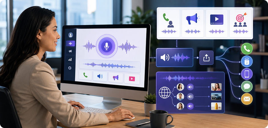 Spanish voice generator for ads and marketing campaigns