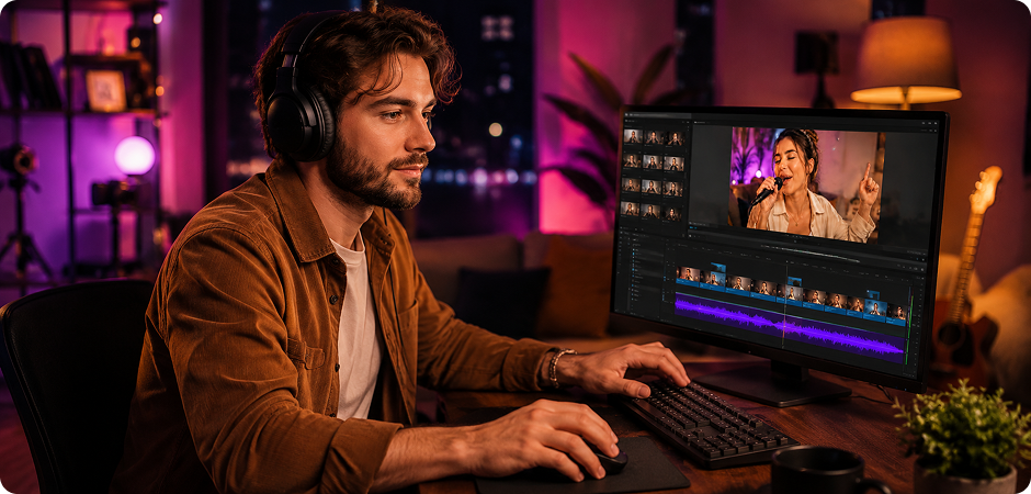 remove vocals from video files like mp4