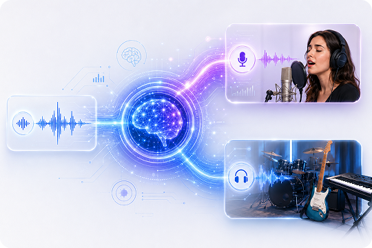 ai vocal separator for cleaner instrumental tracks