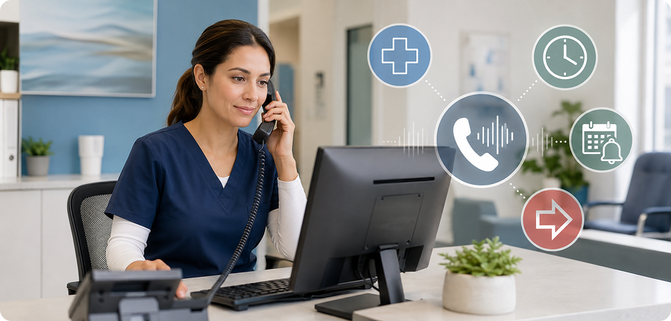 healthcare voicemail greetings