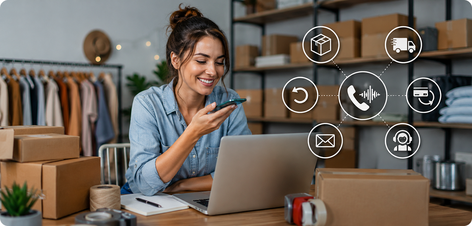 e-commerce voicemail greetings