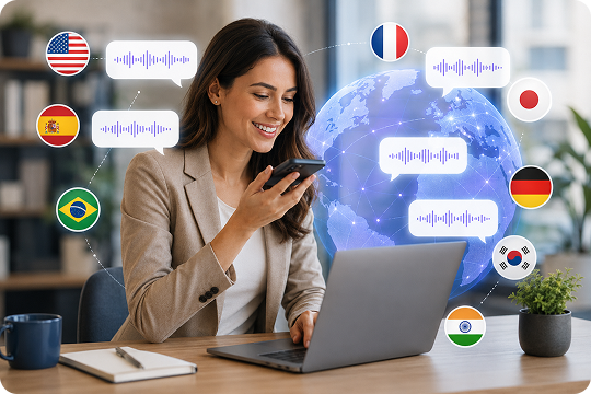 multilingual ai voicemail message generator