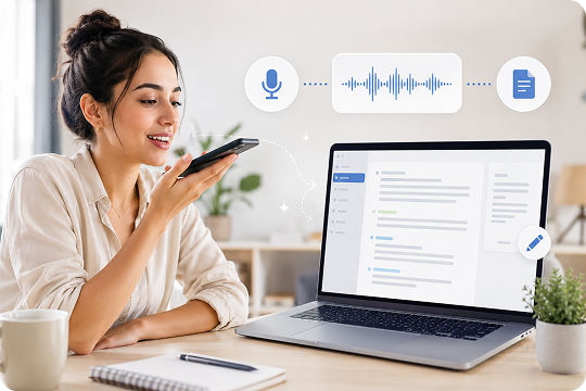ai transcription for clear voice notes