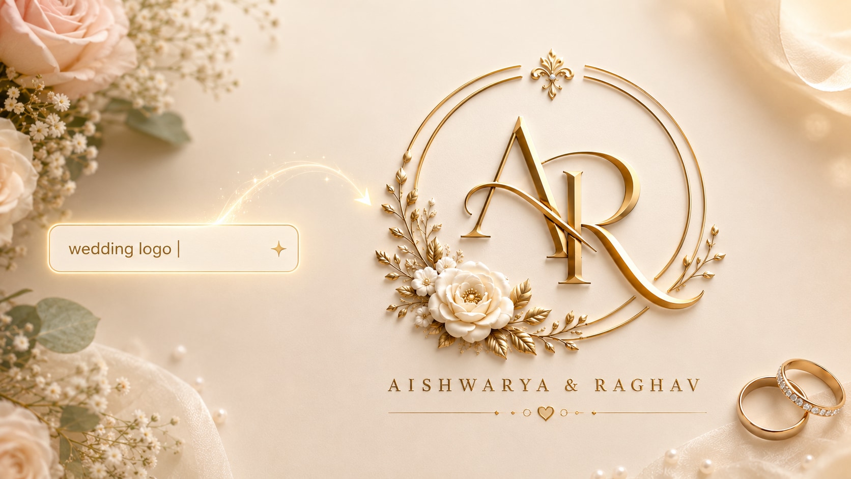 wedding logo maker