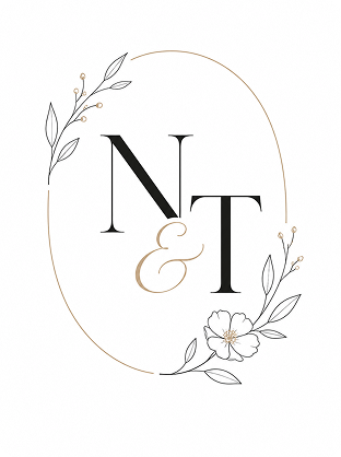 minimalist wedding logo generated by AI