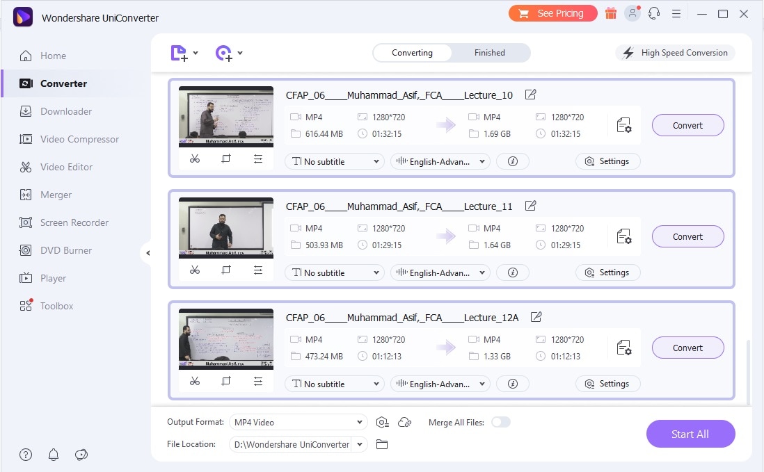 Wie kann man man Videos mit QuickTime konvertieren?