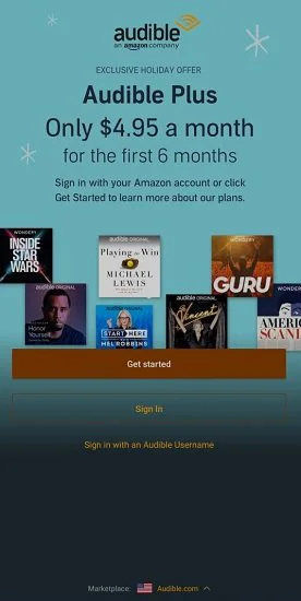 Audible: livres audio, podcasts & Histoires audio