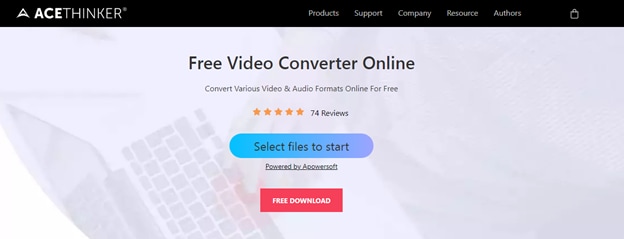 1080p converter online free - Acethinker